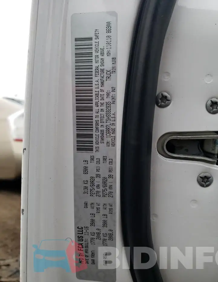 1C6RR7LT5HS592935 Photo# 13