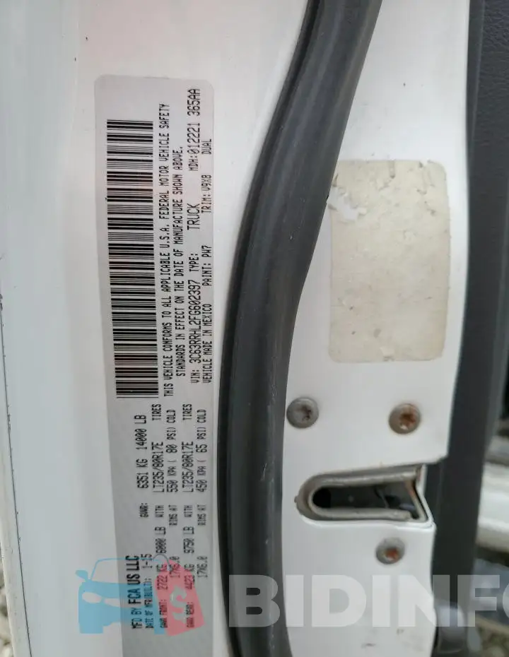 3C63RRHL2FG602397 Photo# 12
