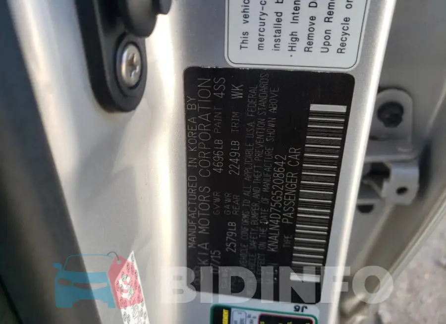 KNALN4D75G5208642 Photo# 12