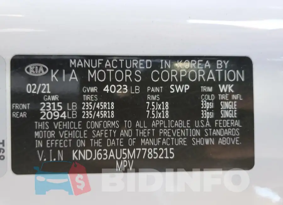 KNDJ63AU5M7785215 Photo# 12