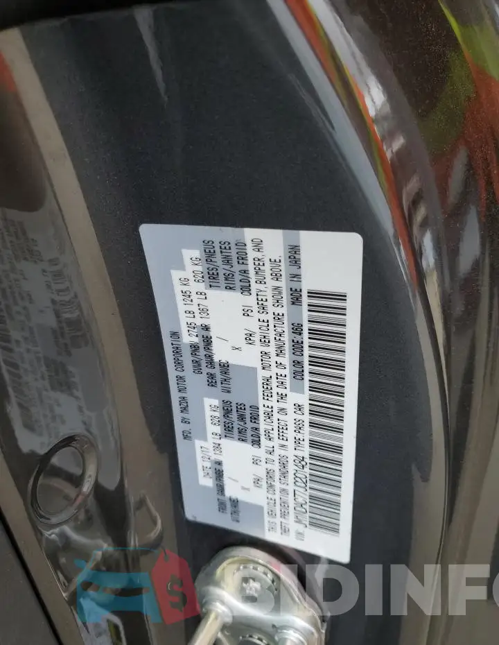 JM1NDAC77J0201484 Photo# 12