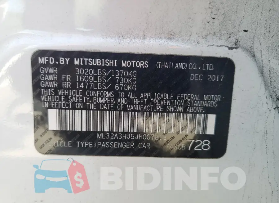 ML32A3HJ5JH007813 Photo# 13