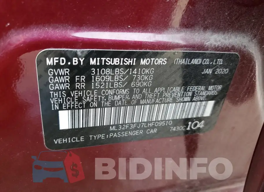 ML32F3FJ7LHF09510 Photo# 12