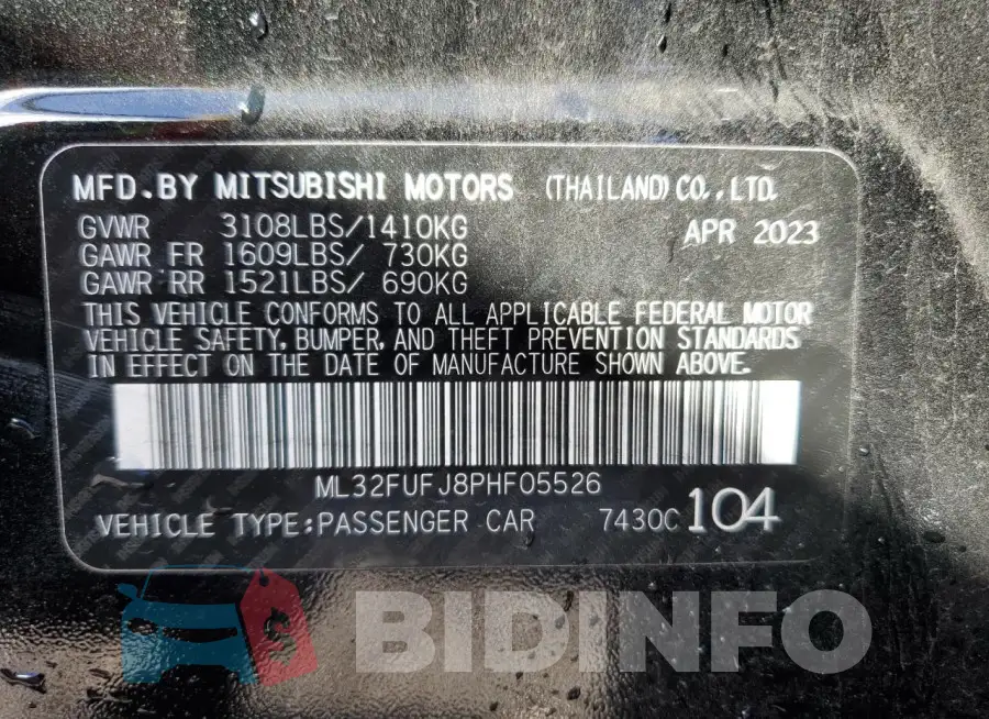 ML32FUFJ8PHF05526 Photo# 12
