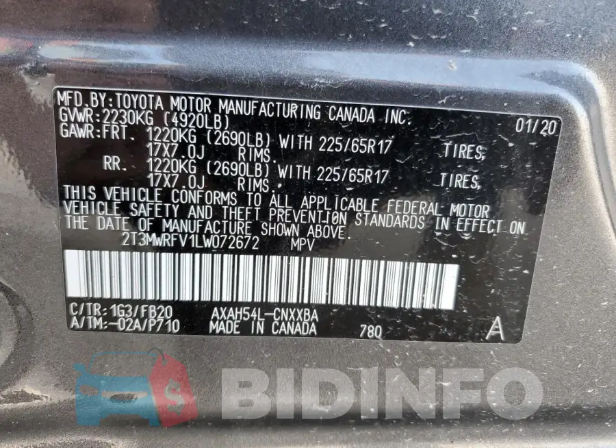 2T3MWRFV1LW072672 Photo# 13
