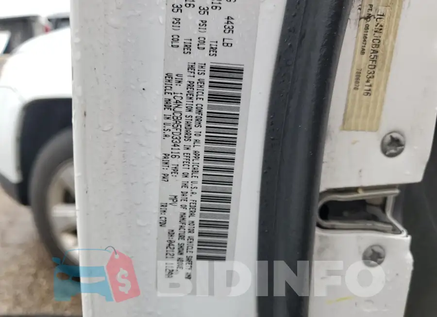 1C4NJCBA5FD334116 Photo# 13