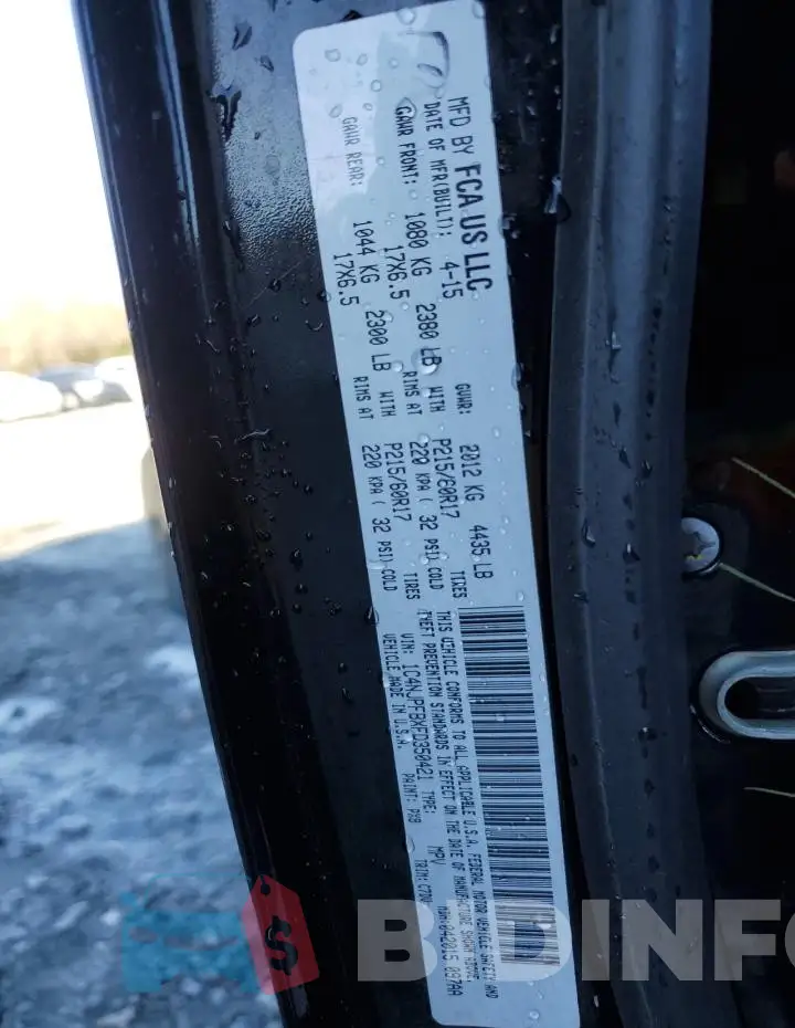 1C4NJPFBXFD350421 Photo# 14