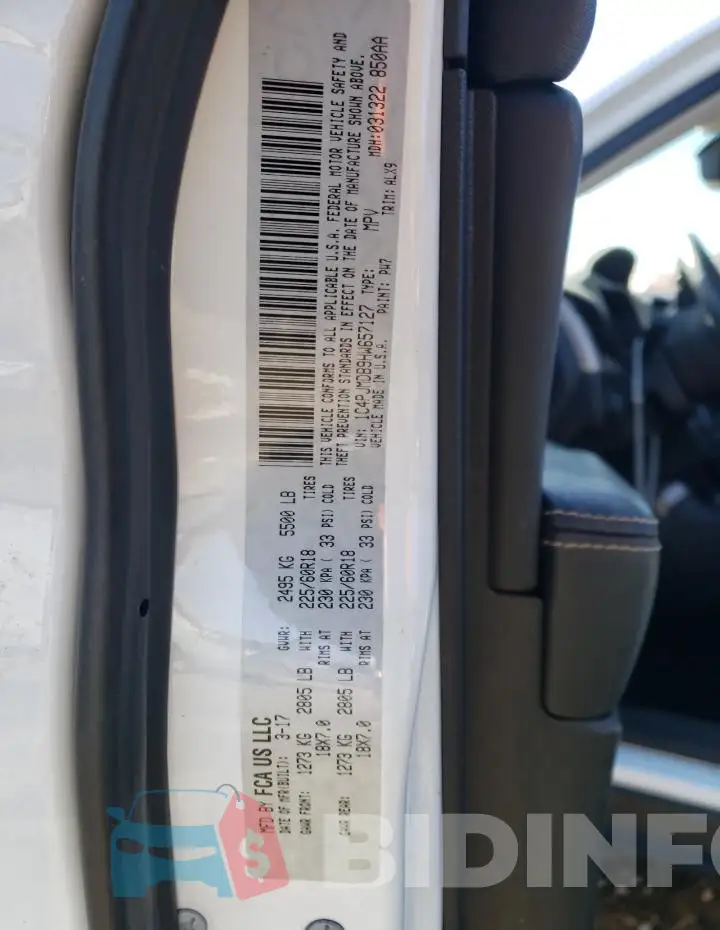 1C4PJMDB9HW657127 Photo# 13