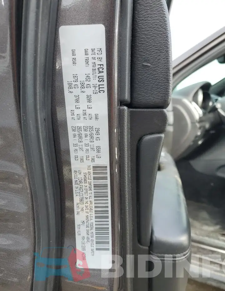1C4RJFAG7LC179823 Photo# 13