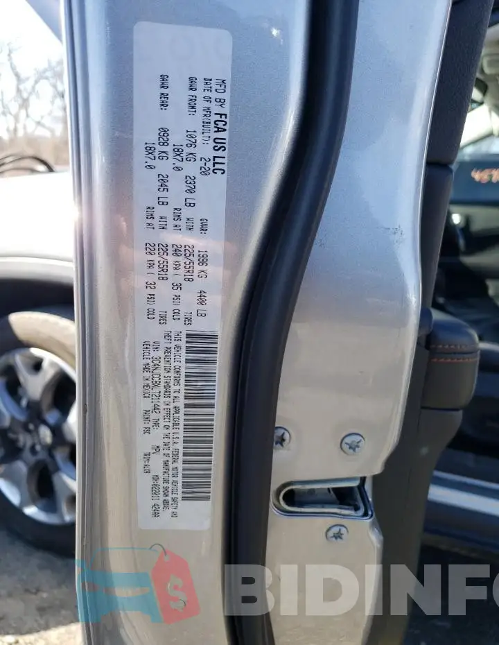 3C4NJCCBXLT211442 Photo# 12