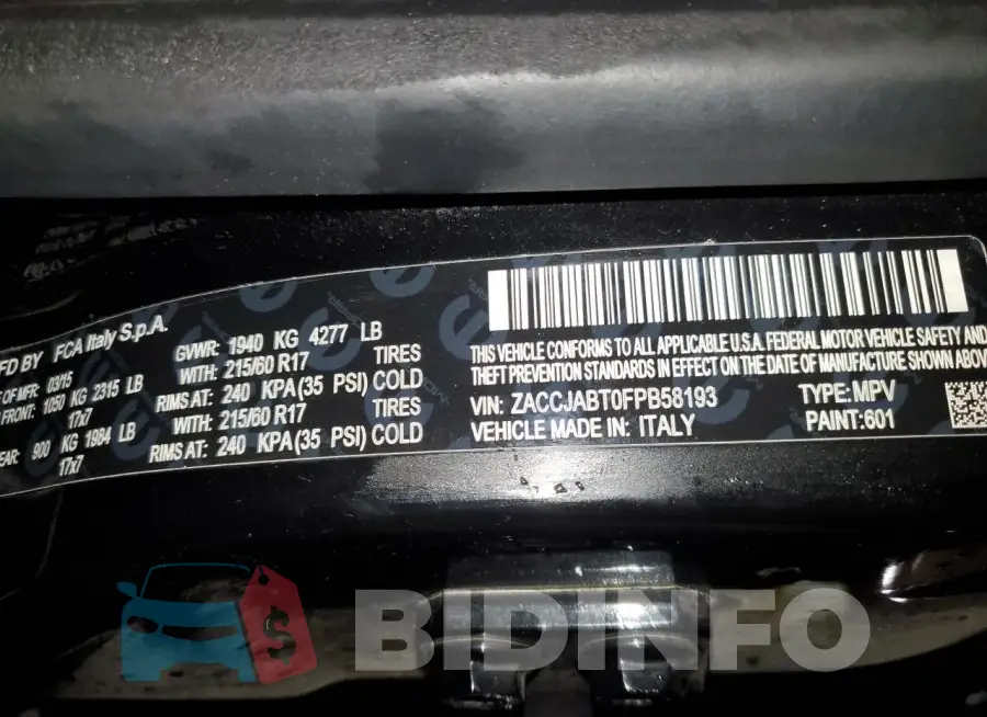 ZACCJABT0FPB58193 Photo# 13