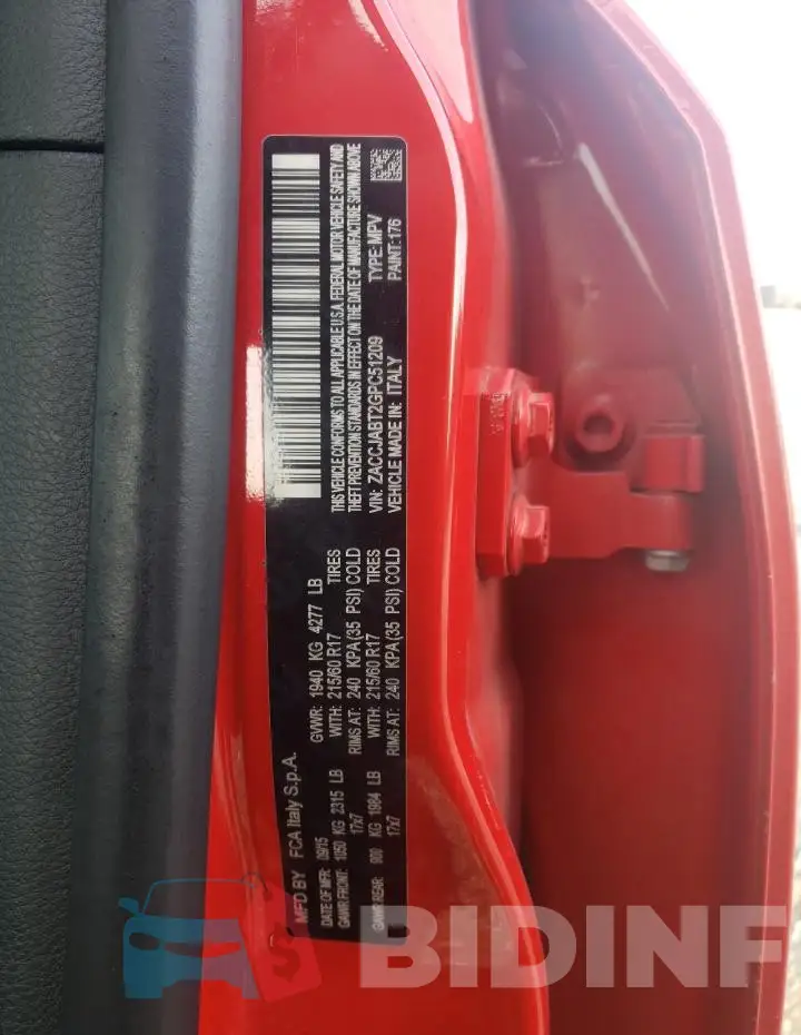 ZACCJABT2GPC51209 Photo# 12