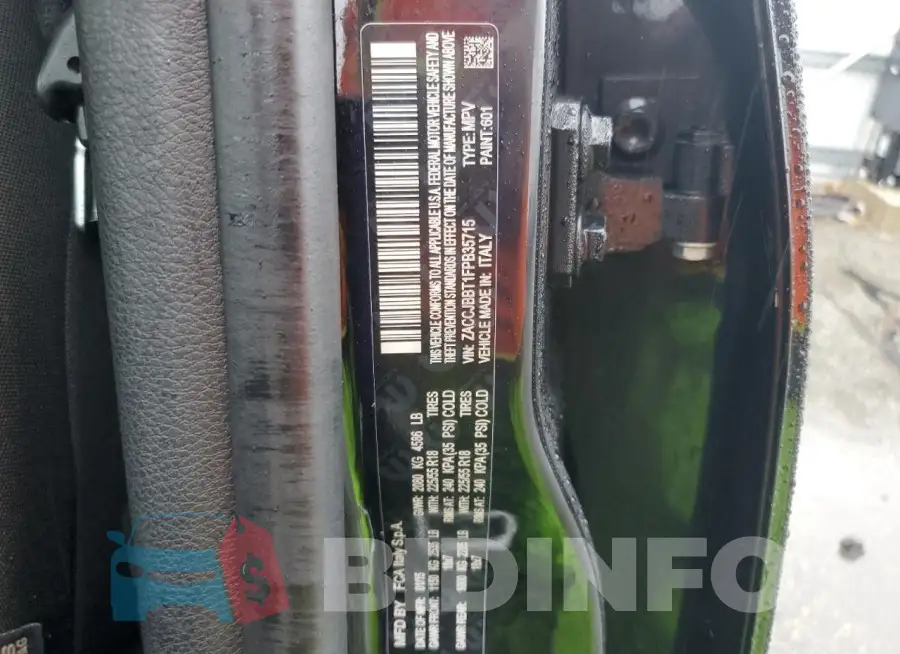 ZACCJBBT1FPB35715 Photo# 12