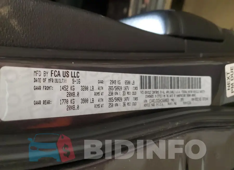 1C4RDJDG5HC660859 Photo# 14