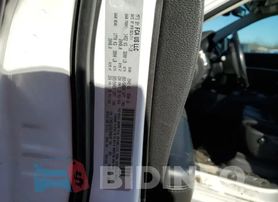 1C4RDJDG5KC848370 Photo# 13