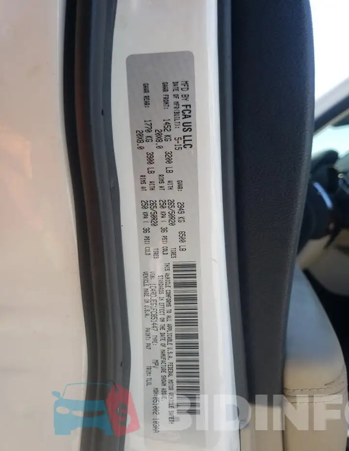 1C4RDJEG1FC851447 Photo# 13