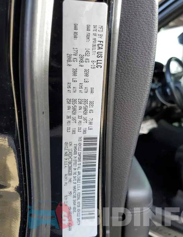 1C4SDHCT8KC806638 Photo# 12