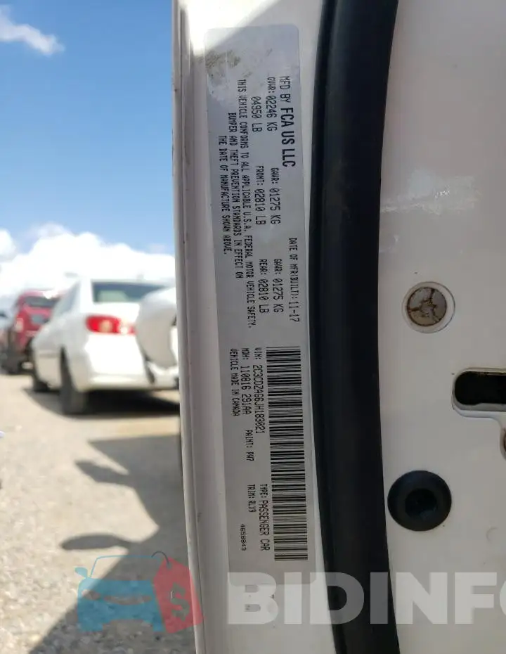 2C3CDZAG6JH183021 Photo# 13