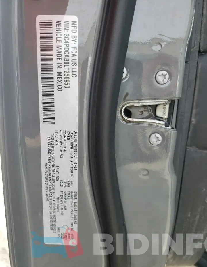 3C4PDCAB0LT250950 Photo# 13