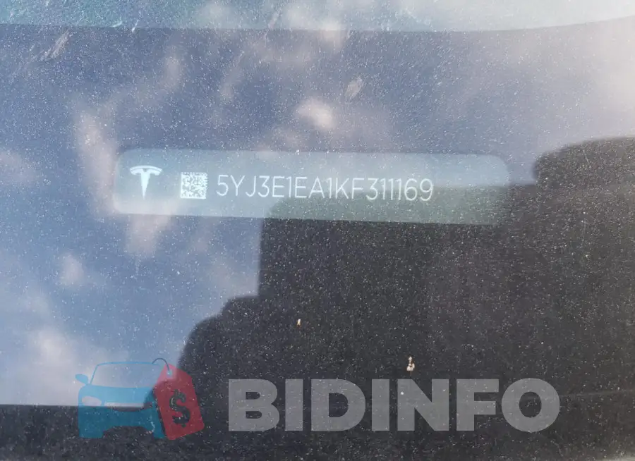 5YJ3E1EA1KF311169 Photo# 12
