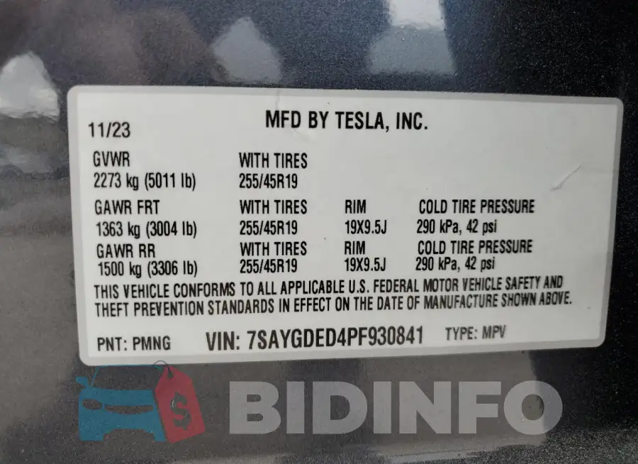 7SAYGDED4PF930841 Photo# 12