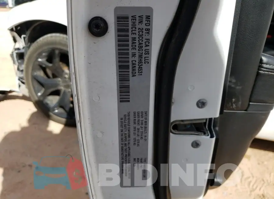 2C3CCABG7MH634531 Photo# 12