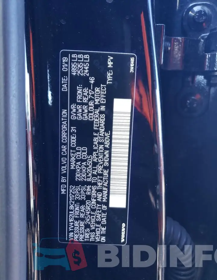 YV4162UL8K2117252 Photo# 13