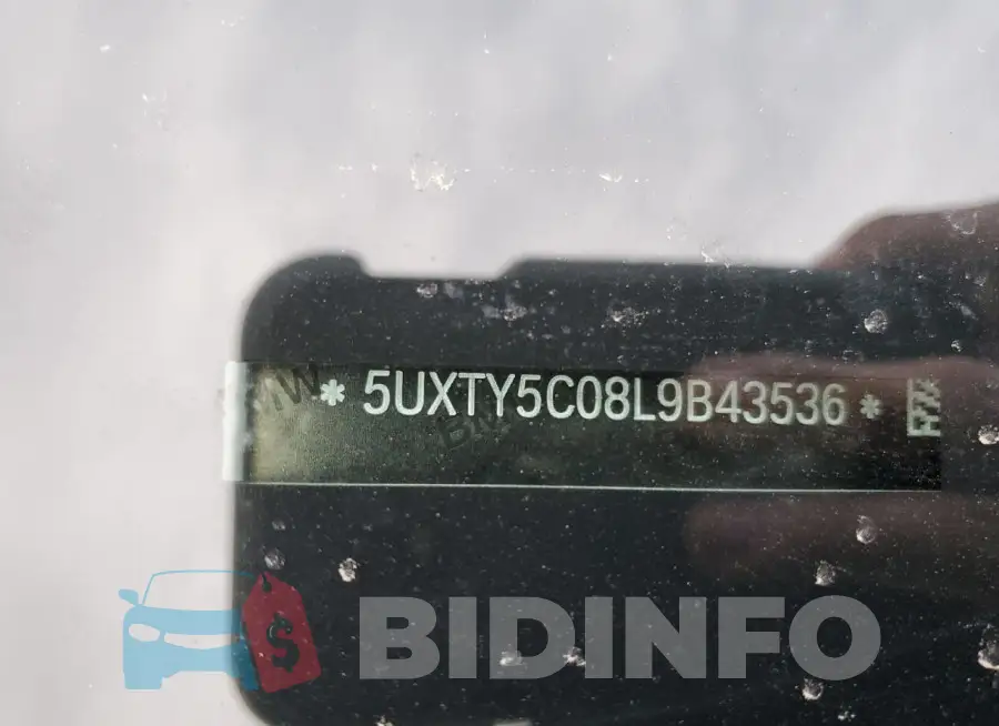 5UXTY5C08L9B43536 Photo# 12