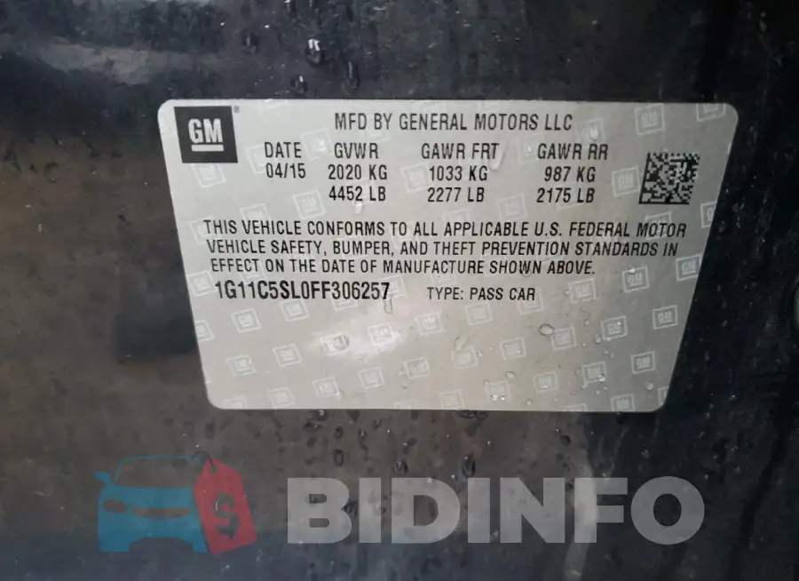 1G11C5SL0FF306257 Photo# 12