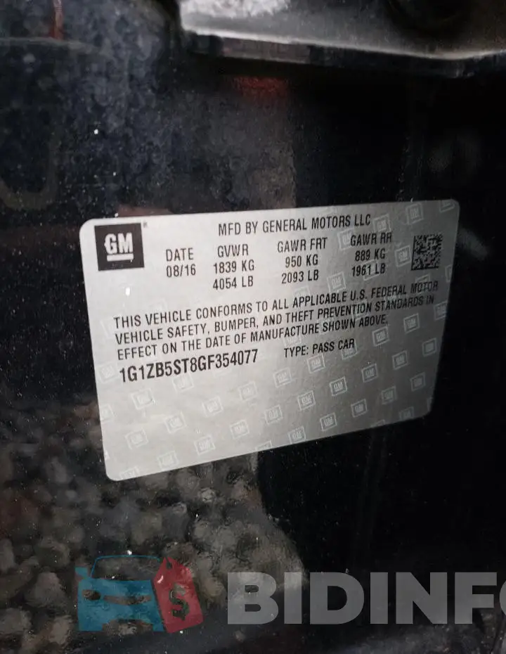 1G1ZB5ST8GF354077 Photo# 12