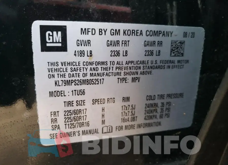 KL79MPS26MB052517 Photo# 12