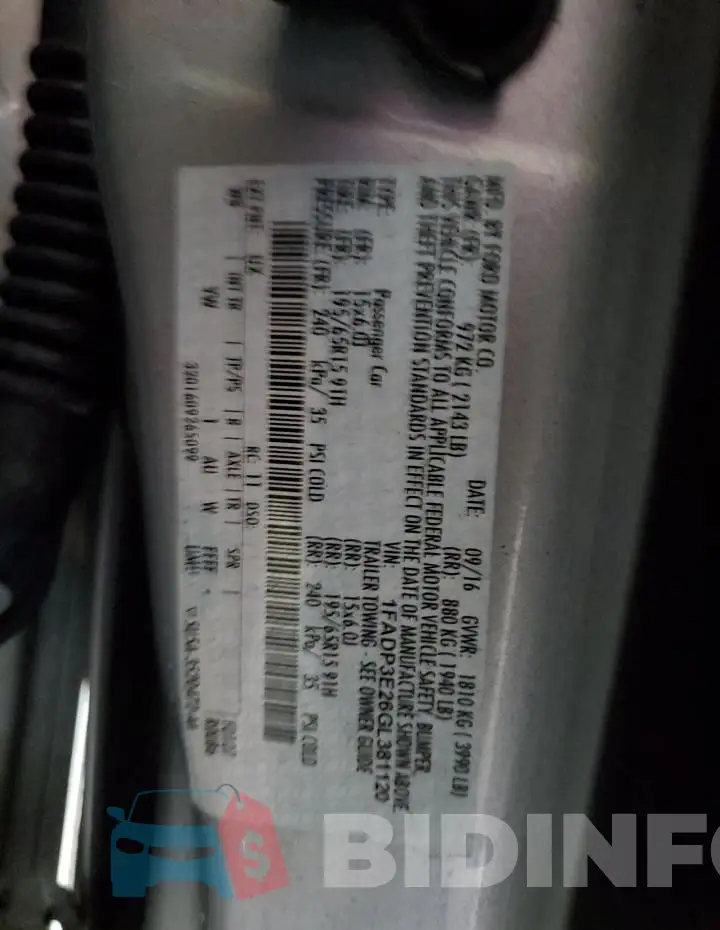 1FADP3E26GL381120 Photo# 12
