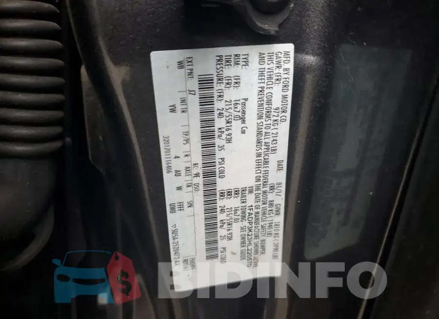 1FADP3K23HL220570 Photo# 12