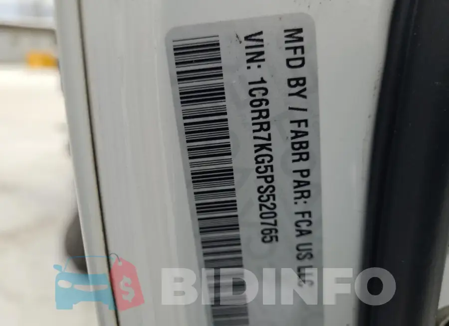 1C6RR7KG5PS520765 Photo# 13