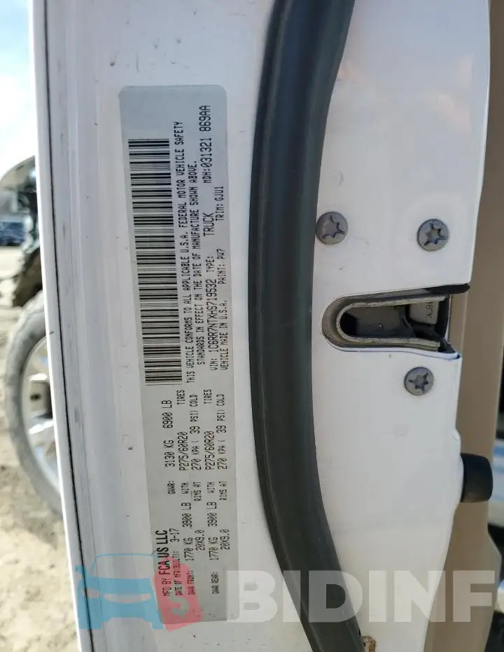 1C6RR7NTXHS719532 Photo# 12
