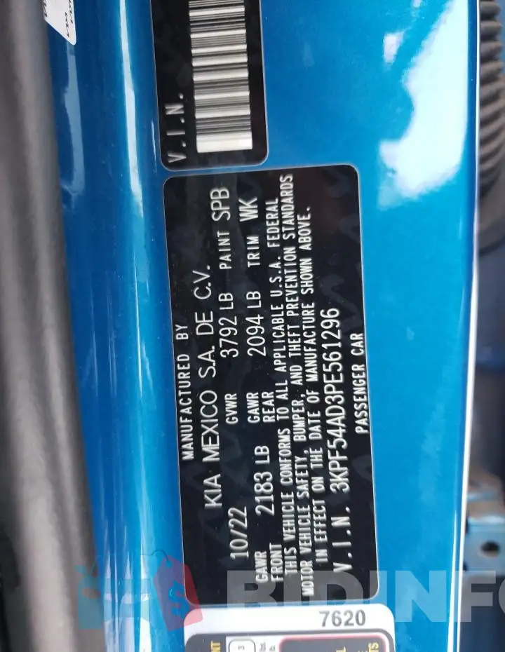 3KPF54AD3PE561296 Photo# 12