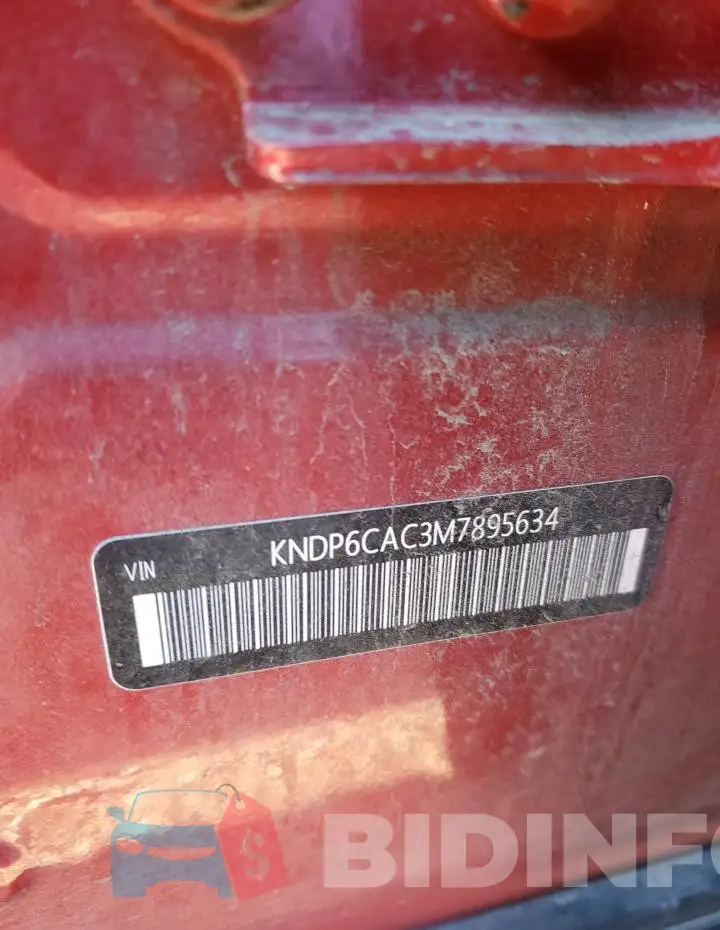 KNDP6CAC3M7895634 Photo# 13