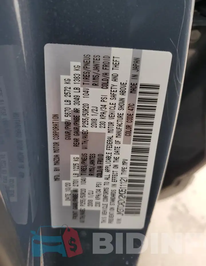 JM3TCADY2M0511121 Photo# 12