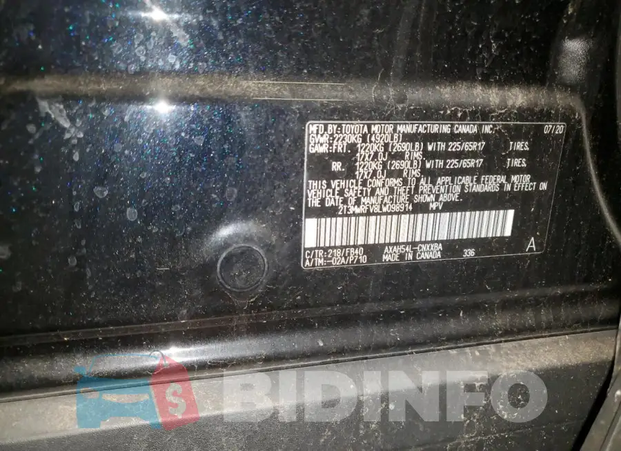 2T3MWRFV8LW098914 Photo# 13