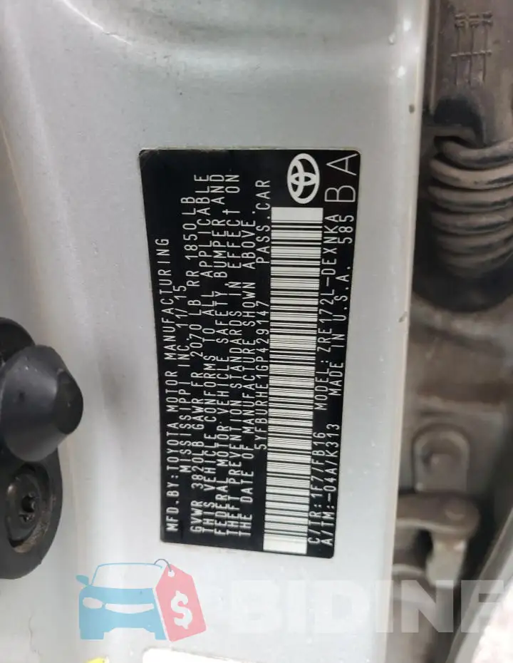 5YFBURHE1GP429147 Photo# 13
