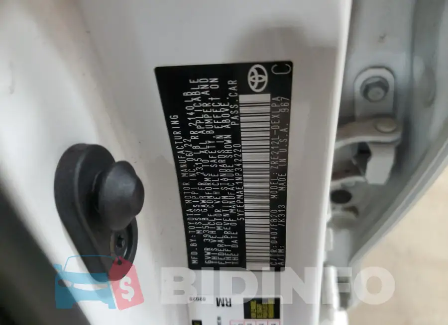 5YFEPMAE1NP342220 Photo# 12