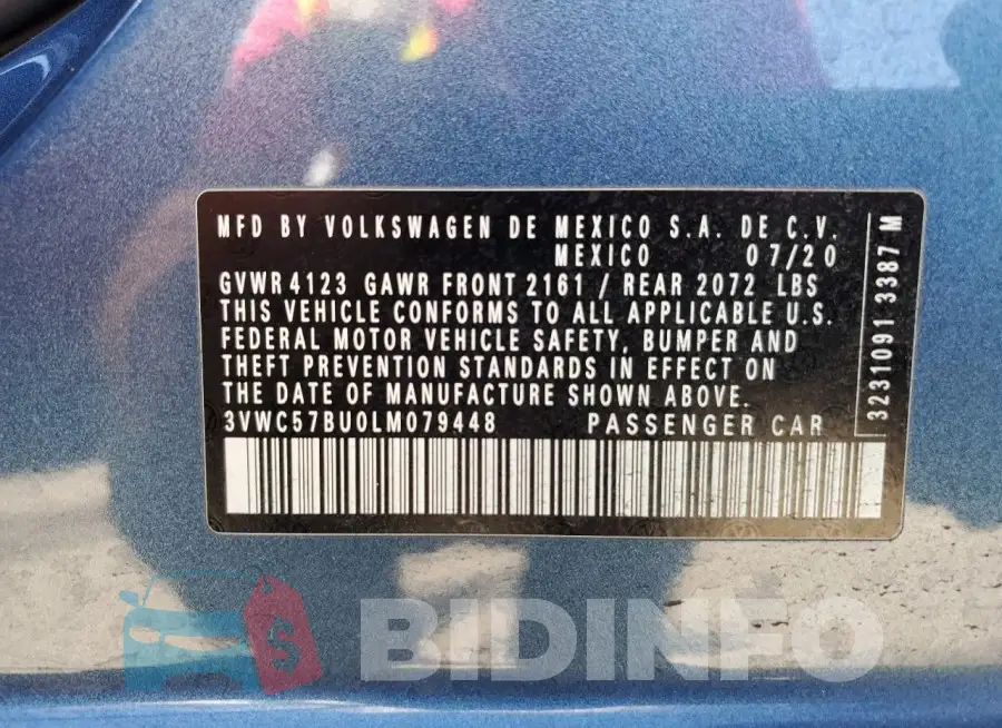 3VWC57BU0LM079448 Photo# 12