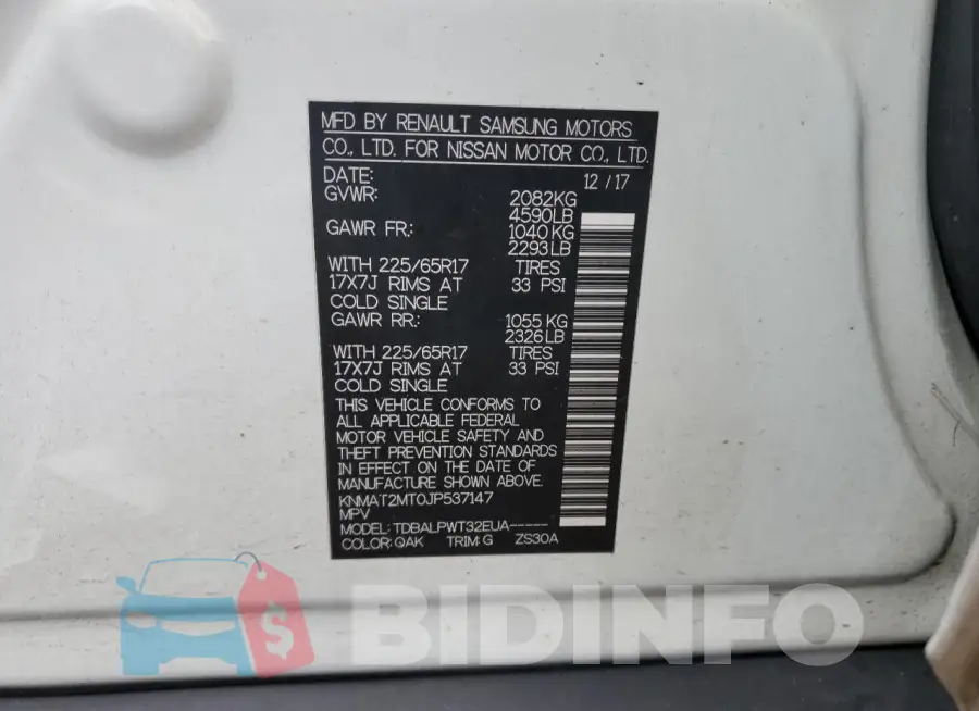KNMAT2MT0JP537147 Photo# 14