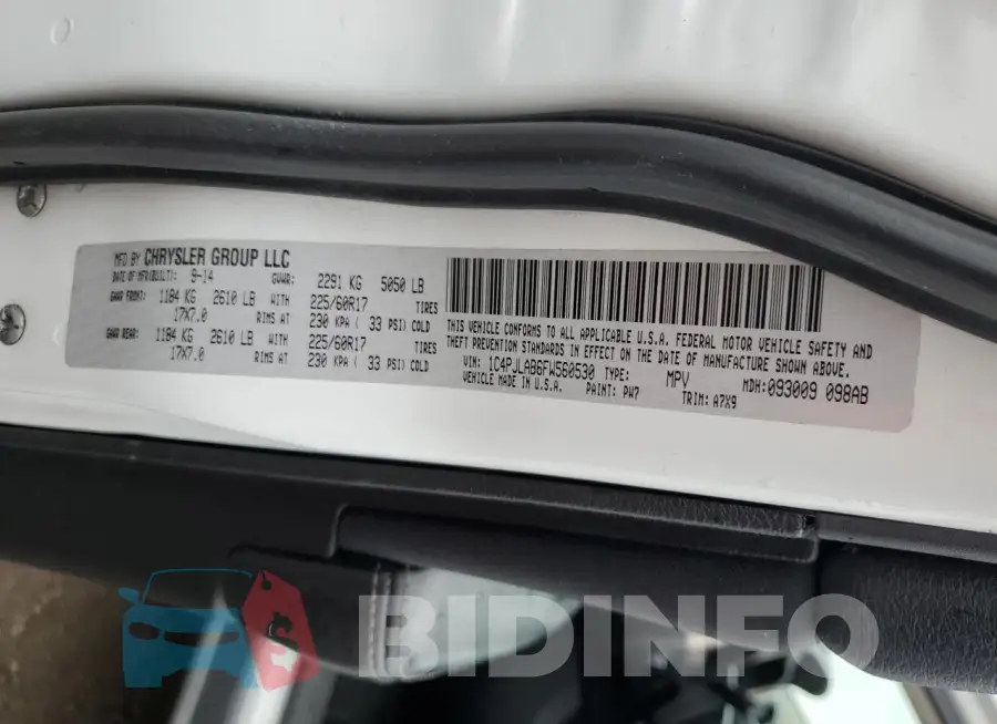 1C4PJLAB6FW560530 Photo# 13