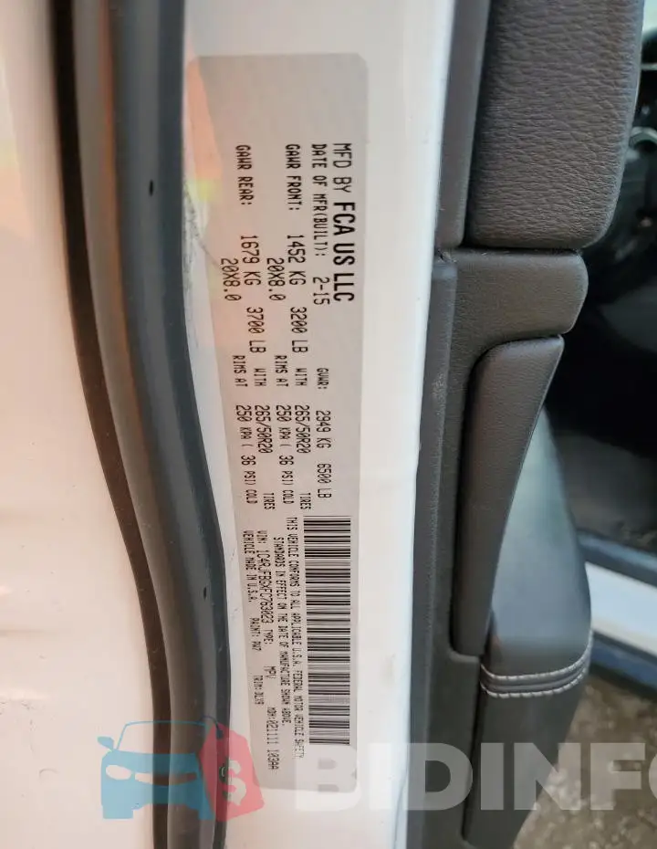 1C4RJFBGXFC763023 Photo# 13