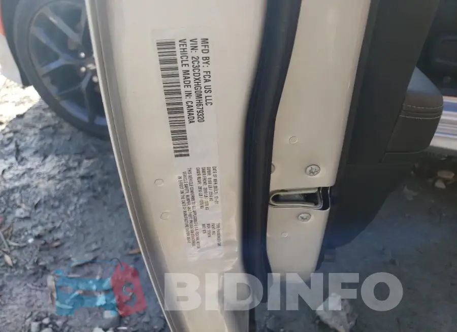 2C3CDXHG0MH679320 Photo# 12