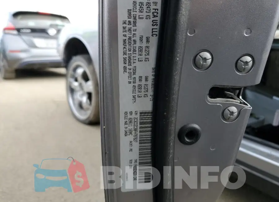 2C3CDZC98FH787627 Photo# 12