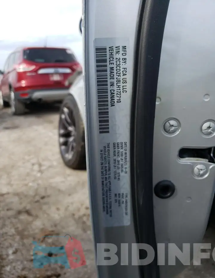 2C3CDZFJ8LH172710 Photo# 12
