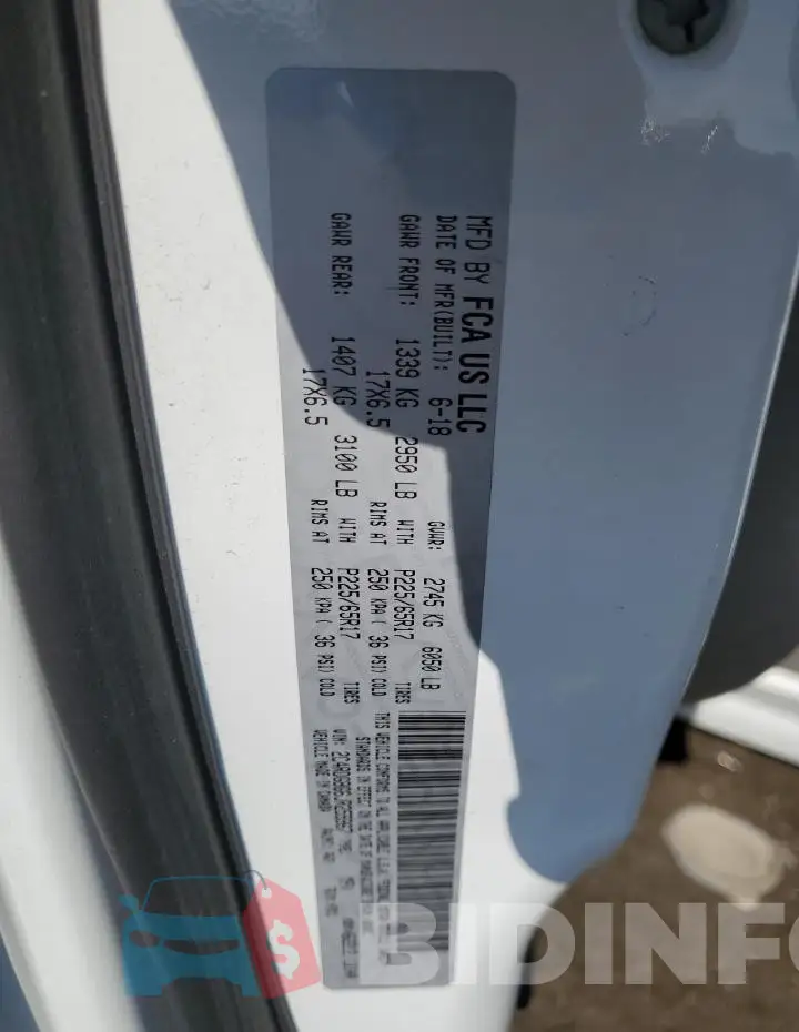 2C4RDGBG6JR255967 Photo# 12