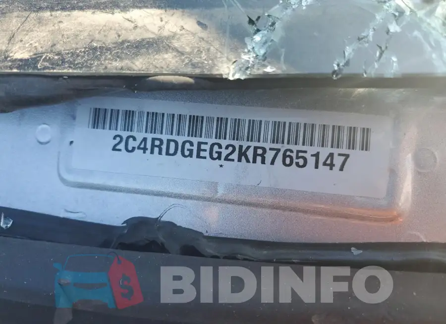 2C4RDGEG2KR765147 Photo# 12